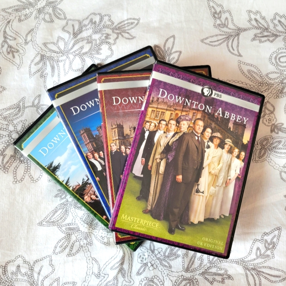 DVDs Seasons 1-4 Downton Abbey